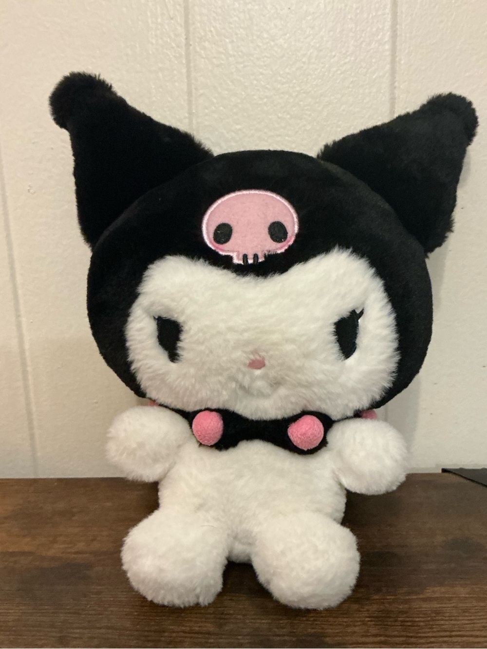 A Rare Sanrio 2022 Kuromi Medium Size Plush Stuffed Animal Toy